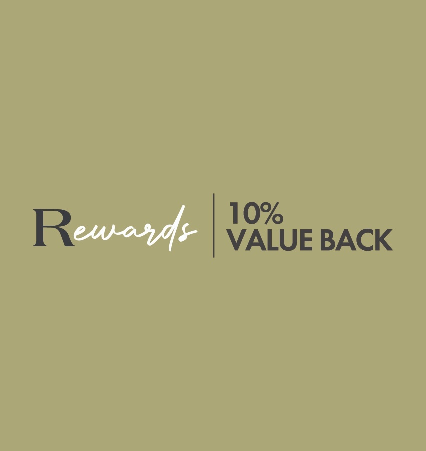 'R' Rewards - 10% Value Back