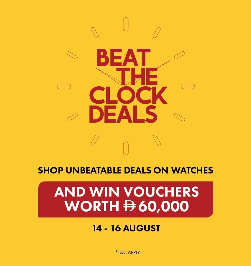 It’s Time To ‘Beat The Clock’ from 14th to 16th August 2026
