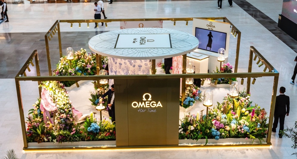 متجر أوميغا المؤقت في ياس مول