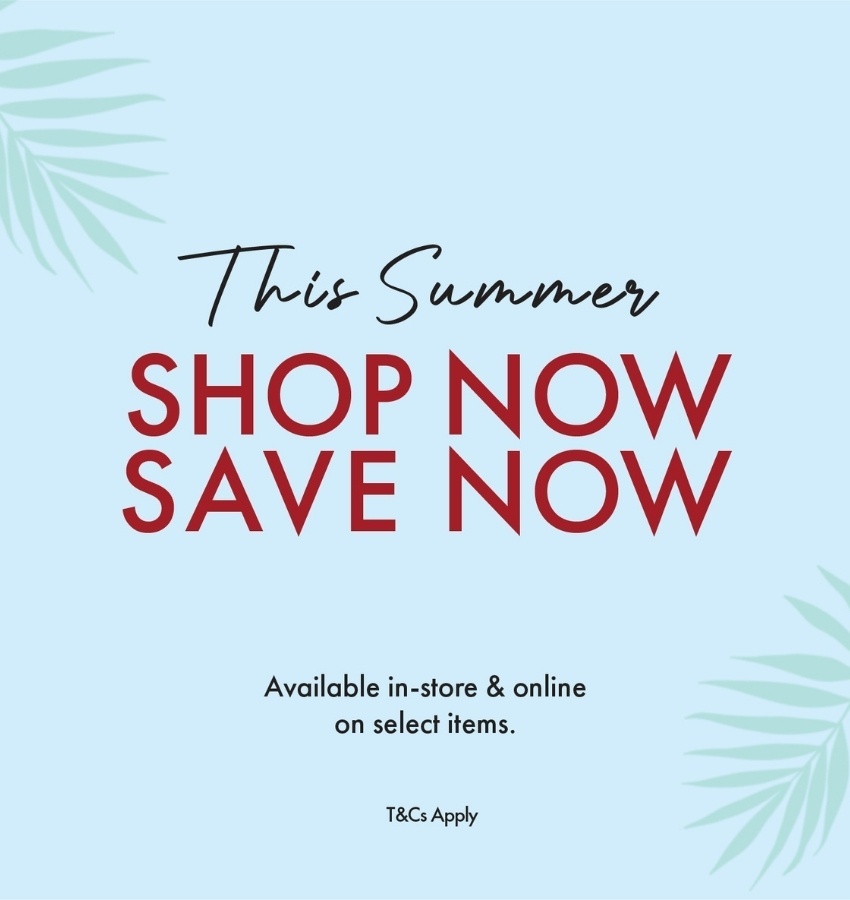 Shop Now Save Now