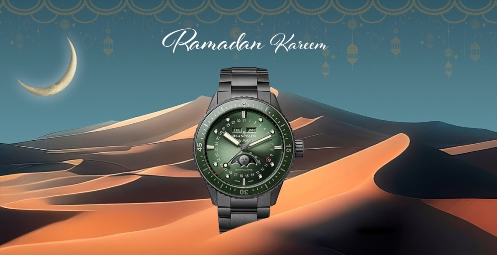 Blancpain bathyscaphe quantième complet phases de lune