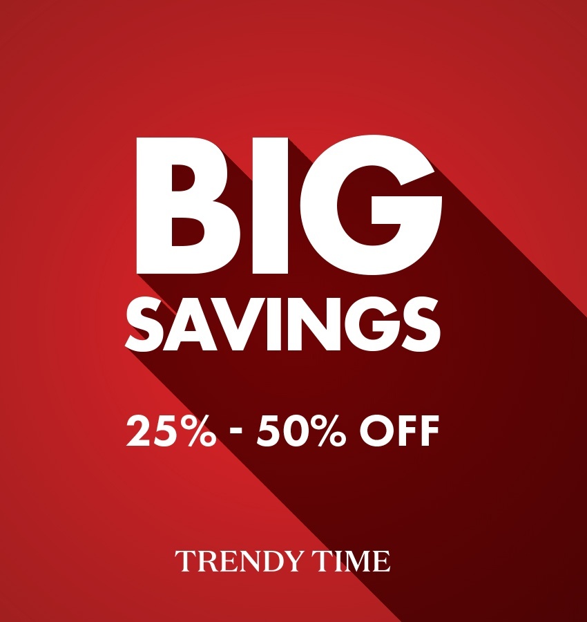 Big Savings - Get 25% To 50% Off