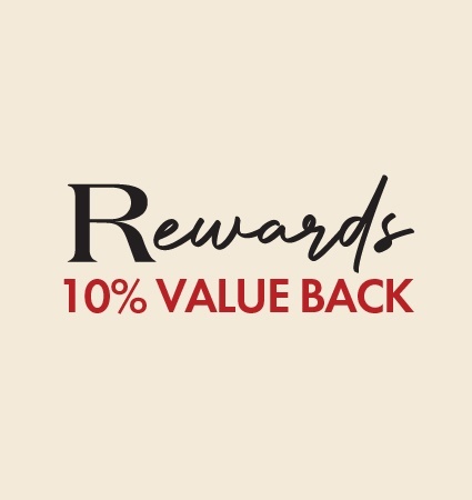 'R' Rewards - 10% Value Back