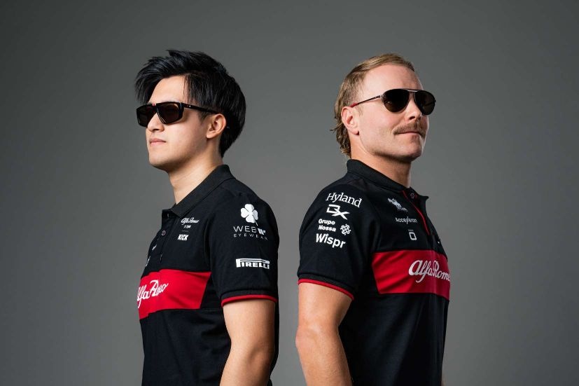 WEB Eyewear Unveils The First Capsule Collection Born From The Partnership With Alfa Romeo F1 Team