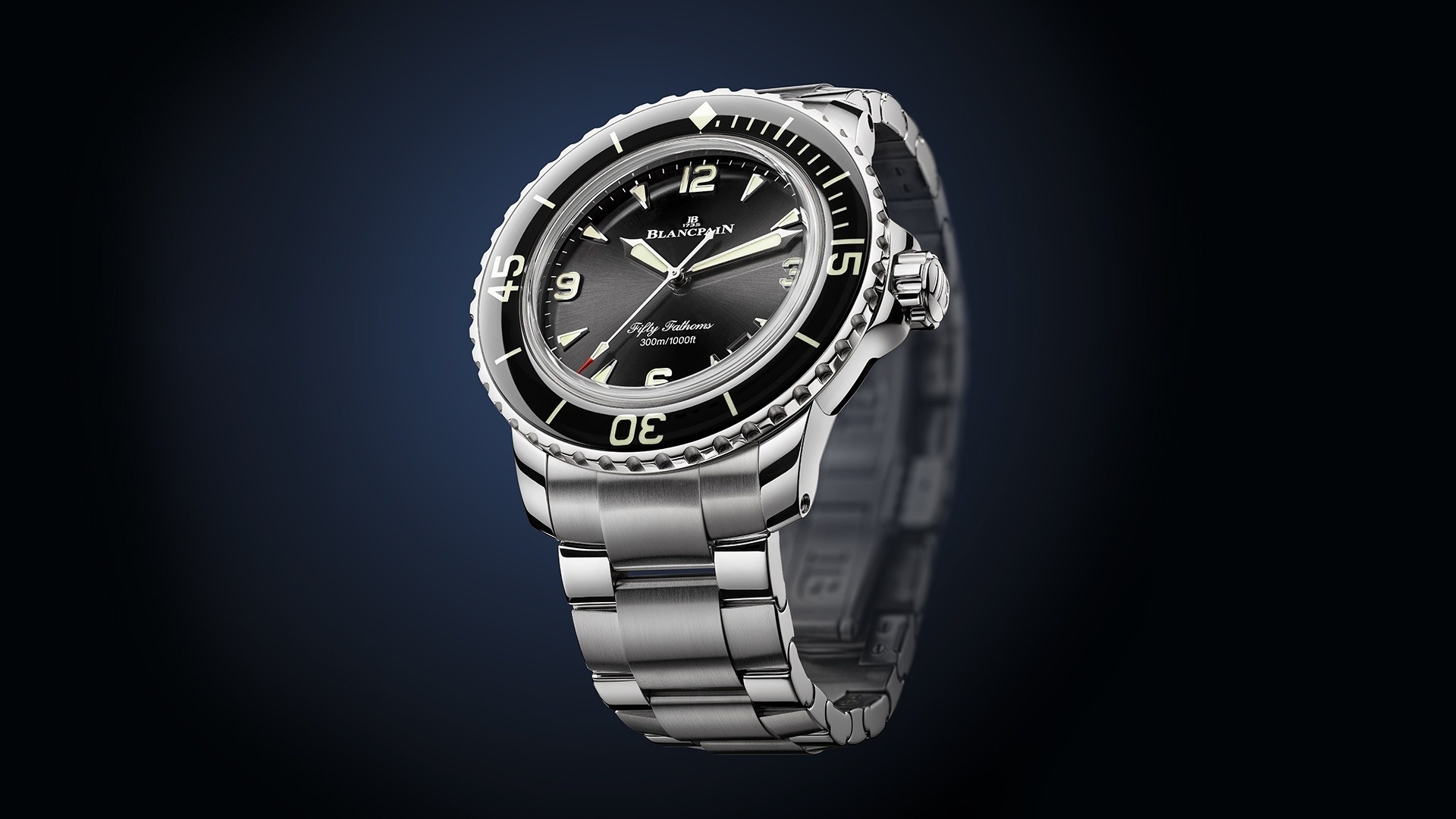 Blancpain Fifty Fathoms in Polished Steel
