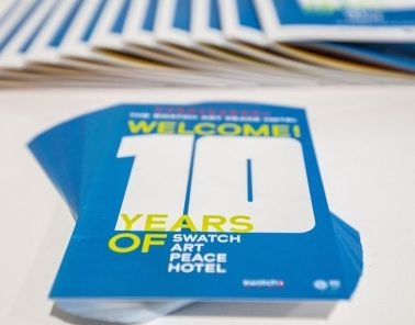 CELEBRATE 10 YEARS OF SWATCH ART PEACE HOTEL